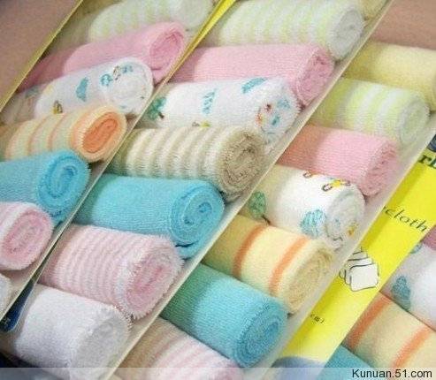 8 Pieces of Baby Bath Towel Soft Face Natural Cotton Feeding Absorbent Small Handkerchief Bib Saliva Towel Baby Shower Gift M--61