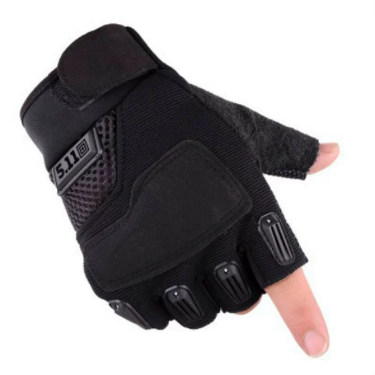 Half Finger Gym Gloves Heavyweight Sports Exercise Weight Lifting Gloves Body Building Training Sport Fitness Gloves O-4-10