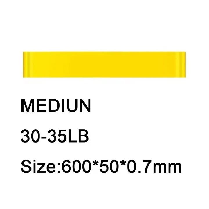 Portable Fitness Workout Equipment Rubber Resistance Bands Yoga Gym Elastic Gum Strength Pilates Crossfit Women Weight Sports C-66-9