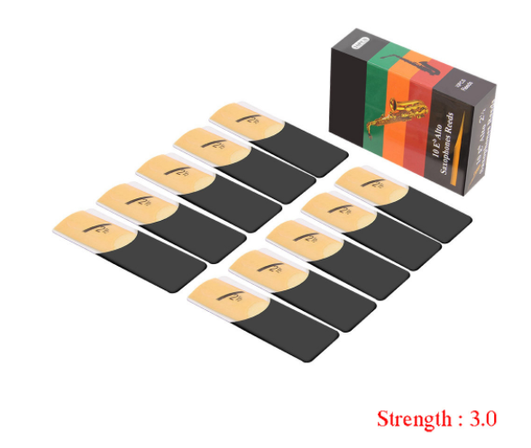 10-piece Eb Alto Saxophone Reed Reed Woodwind Accessories Accessories E-1176