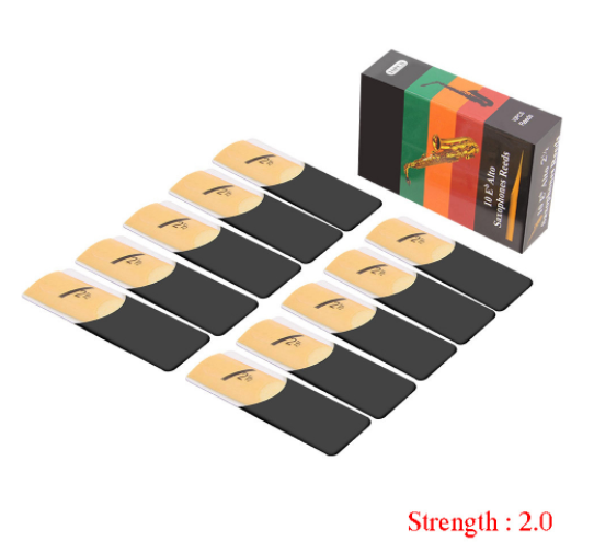 10-piece Eb Alto Saxophone Reed Reed Woodwind Accessories Accessories E-1176