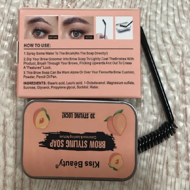 Brow Repair Soap Style Wax Gel With Brush Long Lasting Makeup Eyebrow Eye Makeup Easy To Use Tool Waterproof B2-788