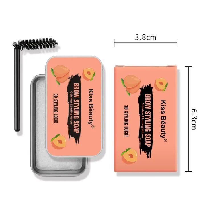 Brow Repair Soap Style Wax Gel With Brush Long Lasting Makeup Eyebrow Eye Makeup Easy To Use Tool Waterproof B2-788