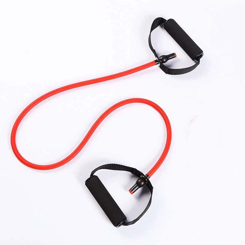 120cm Elastic Resistance Bands Yoga Pull Rope Fitness Workout Sports Bands Yoga Rubber Tensile Pull Rope Expander Gum elastica J-148