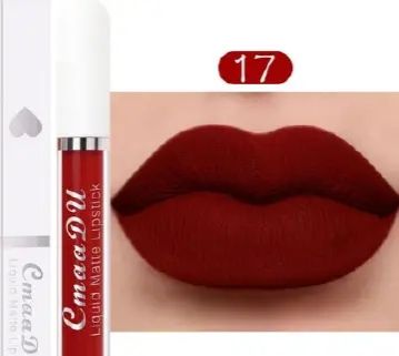 Cmaadu 18 Colors Waterproof Liquid Lipsticks Lip Makeup Matte Velvet Lipstick Lip Gloss Cosmetic Nude Long Lasting Cosmestics  B2-688 view 6