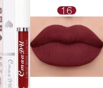 Cmaadu 18 Colors Waterproof Liquid Lipsticks Lip Makeup Matte Velvet Lipstick Lip Gloss Cosmetic Nude Long Lasting Cosmestics  B2-688 view 7