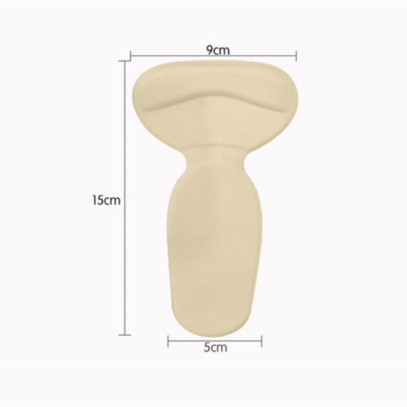 1pair Shoe Heel Protectors Foot Care Gel Pad,invisible Insole And Heel Grips For Shoes,silicone Gel Insoles Cushion Pad 1 Pair New B2-65-1
