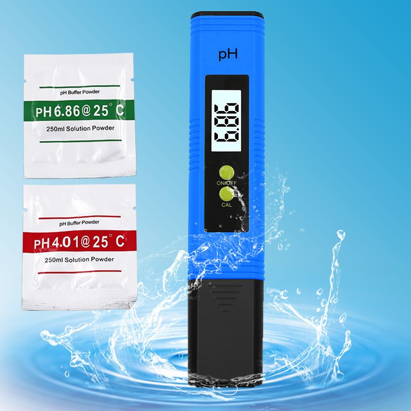 Shawty 1pc 0-14 PH Test Pen, Water Quality Tester, Portable High Precision PH Acidity Meter, Pocket Portable PH Meter Tester Wit C-393