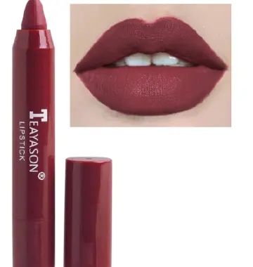 Matte lipstick 12 colors waterproof long lasting sexy red lipstick makeup B2-582 view 6