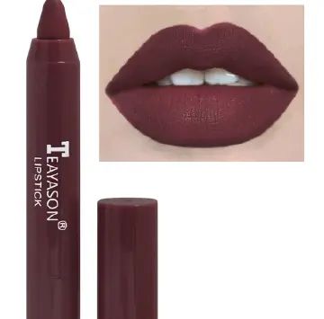 Matte lipstick 12 colors waterproof long lasting sexy red lipstick makeup B2-582 view 7