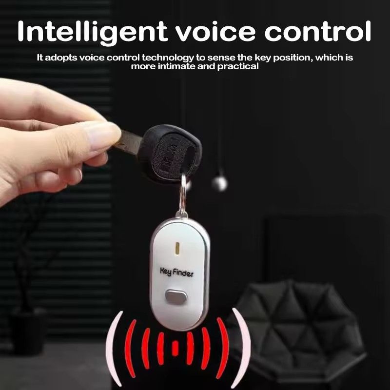 Key Finder Bluetooth-Compatible Smart Anti Lost Device Tag Keychain with Warning Alarm for Pet Wallet Security Protection E-126