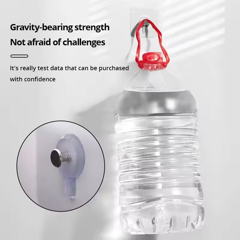 10pc Screw Nail No Punching Strong Viscose Hook Sticker Wall Photo Frame Hanger Nail-free Sticky Hook Wall Hanging Nail
C-336