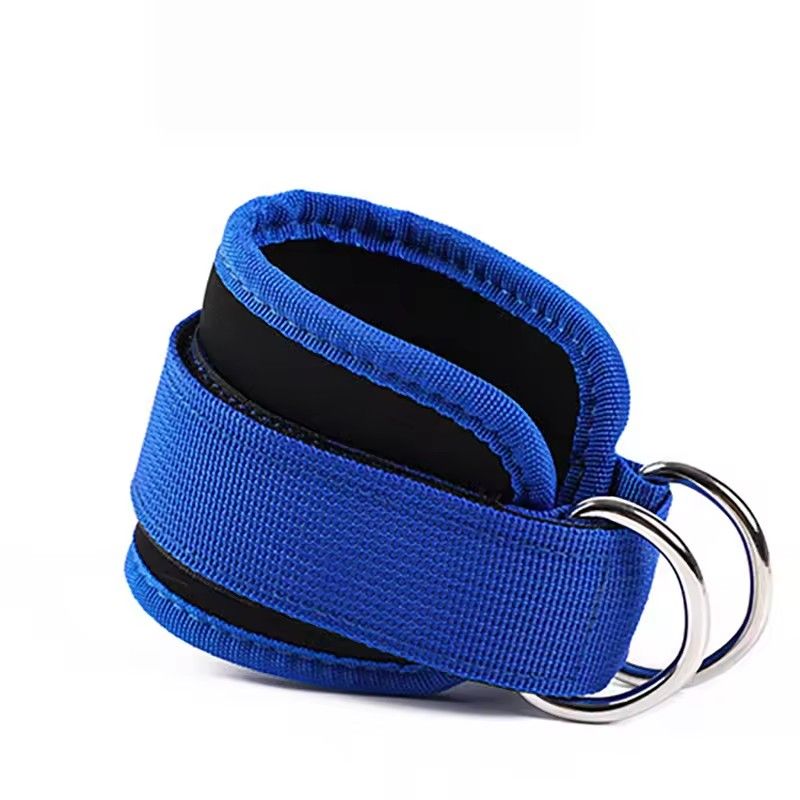 Fitness Ankle Straps Adjustable D-Ring Support Cuffs Gym Leg Excercises Training Workouts Sports Fit Guard Safety AbductorsC-606