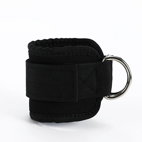 Fitness Ankle Straps Adjustable D-Ring Support Cuffs Gym Leg Excercises Training Workouts Sports Fit Guard Safety AbductorsC-606