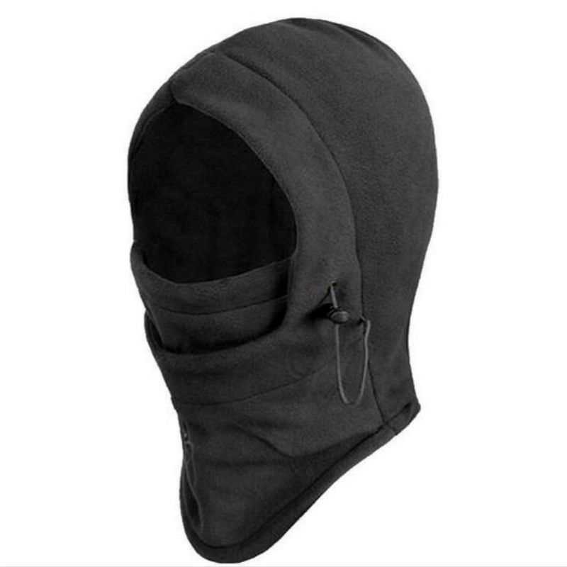 Nueva moda gorro cálido invierno hombres mujeres sombreros impermeable térmico polar pasamontañas sombrero con capucha calentador de cuello senderismo bufandas sombreros