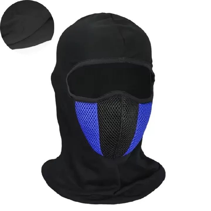 Breathable Balaclava Motorcycle Full Face Mask Cycling Motocross Helmet Hood Moto Riding Neck Face Hood Moto Accessories FZ-412