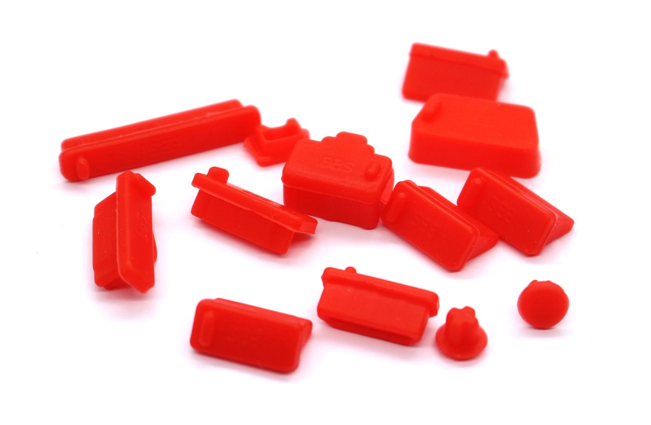 13pcs Colorful Silicone Anti Dust Plug Cover Stopper Laptop dust plug laptop dustproof usb dust plug Computer Accessories A-1273