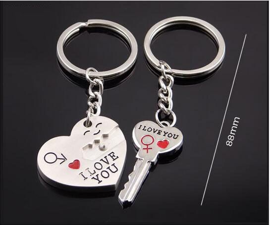 I Love You Key Chain Ring Keyring Keyfob  A-17