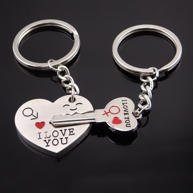 I Love You Key Chain Ring Keyring Keyfob  A-17