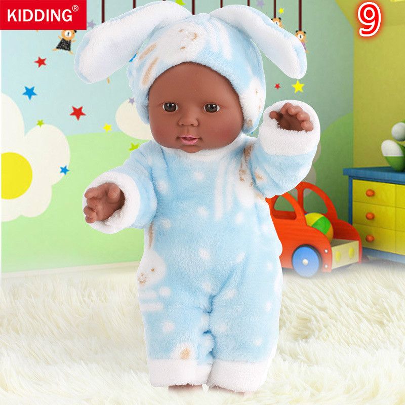 30cm Newborn Baby Doll Soft Stuffed Simulation Doll Toys for Children Educational Lifelike Babies Dolls Birthday Gift  &