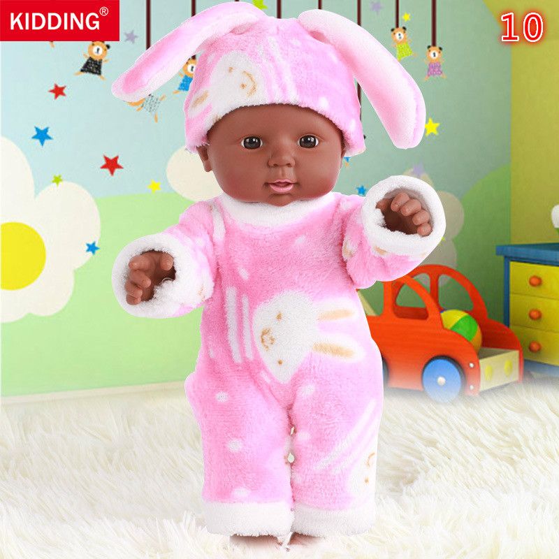 30cm Newborn Baby Doll Soft Stuffed Simulation Doll Toys for Children Educational Lifelike Babies Dolls Birthday Gift  &