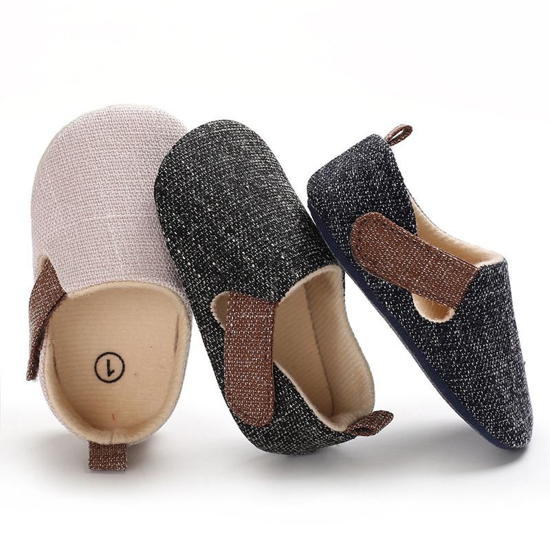 Baby shoes Spring, summer and autumn 0-1 years old male baby casual silicone non-slip baby toddler shoes 鞋-42-1