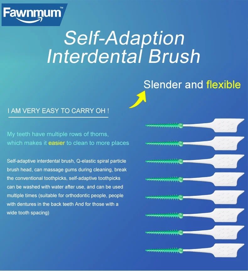 150Pcs/Set Orthodontics Braces Interdental Brush Clean Between Teeth Toothbrush Dental Cleaning Oral Hygiene Care Tool C-569