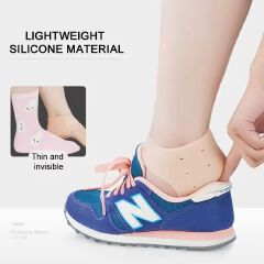 2PCS Heel Cushion Gel Heel Protector for Plantar Fasciitis Achilles Tendonitis Bone Spur Aching Feet Relieve Pain Pedicure Tools E-1175