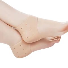 2PCS Heel Cushion Gel Heel Protector for Plantar Fasciitis Achilles Tendonitis Bone Spur Aching Feet Relieve Pain Pedicure Tools E-1175