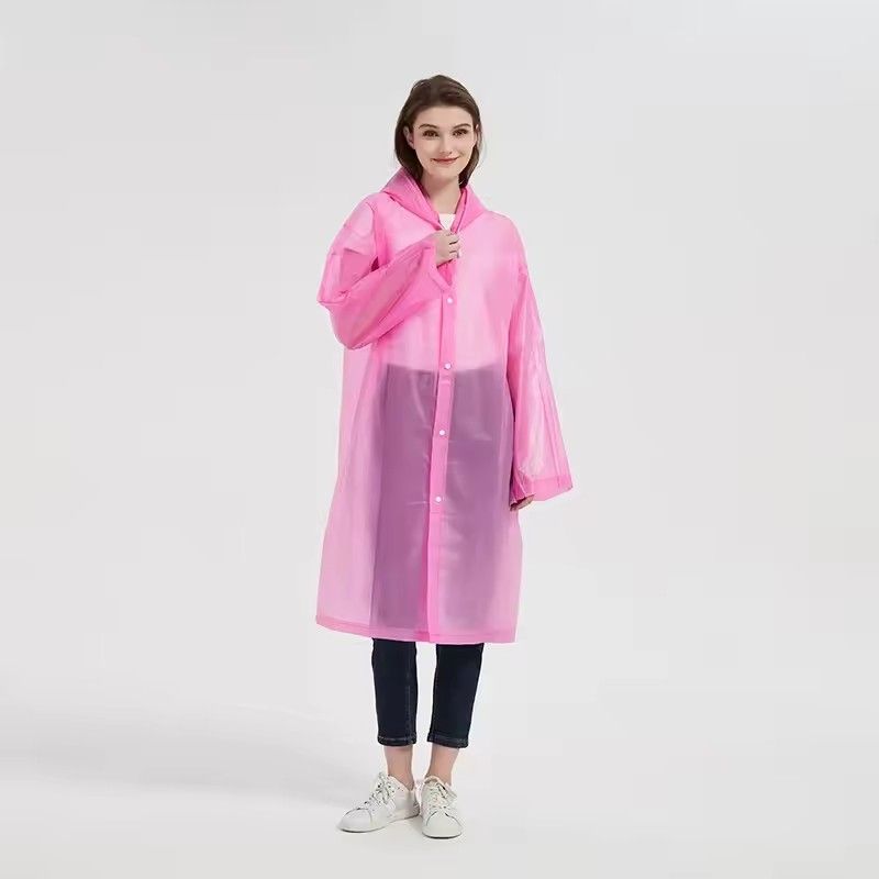 High Quality Portable Unisex Raincoat Thickened Waterproof Rain Coat Women Men Camping Outdoor Travel Waterproof Rainwear &F2-348