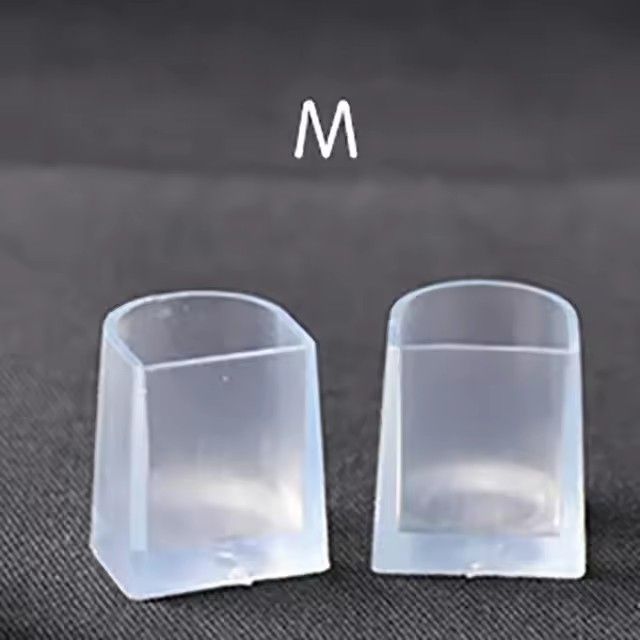 1pairs Heel Protectors High Heeler Antislip Silicone Heel Stopper Latin Stiletto Dancing Cover For Bridal Wedding Party J-16-1