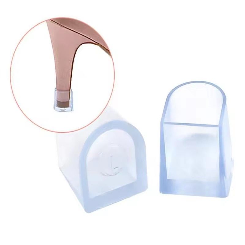 1pairs Heel Protectors High Heeler Antislip Silicone Heel Stopper Latin Stiletto Dancing Cover For Bridal Wedding Party J-16-1