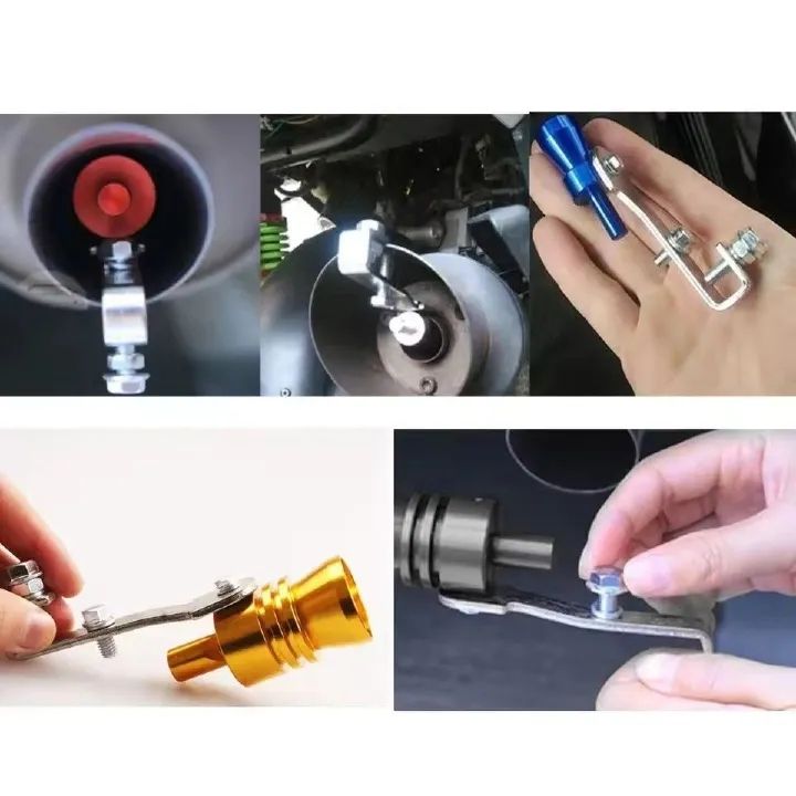Universal Car Turbo Whistle Car Refitting Turbo Whistle Exhaust Pipe Sound Turbo Tail E-418