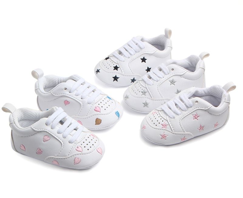 Sports red five-star baby shoes toddler shoes soft bottom wave shoes 鞋-47