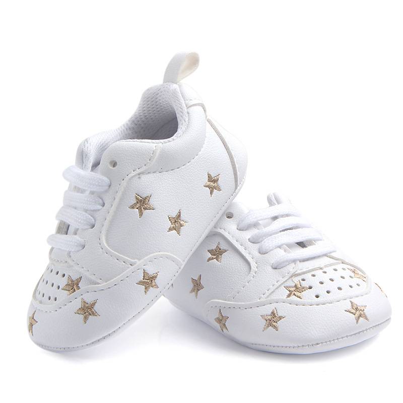 Sports red five-star baby shoes toddler shoes soft bottom wave shoes 鞋-47