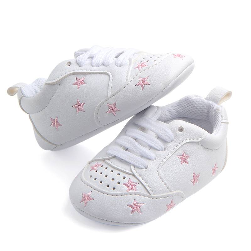 Sports red five-star baby shoes toddler shoes soft bottom wave shoes 鞋-47