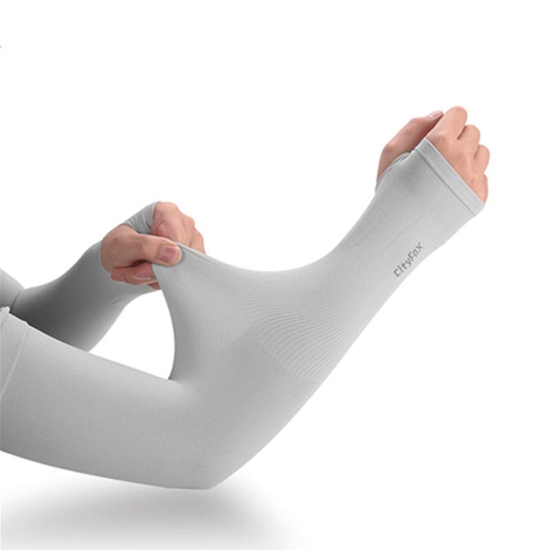 Arm Sleeves Warmers Sports Sleeve UV Protection Hand Cover Cooling Warmer Running Cycling Summer Sunscreen Ice silk Sleeves & FZ-375