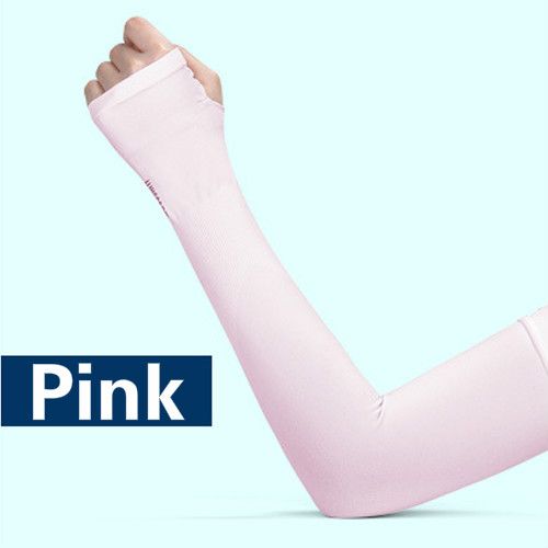 Arm Sleeves Warmers Sports Sleeve UV Protection Hand Cover Cooling Warmer Running Cycling Summer Sunscreen Ice silk Sleeves & FZ-375