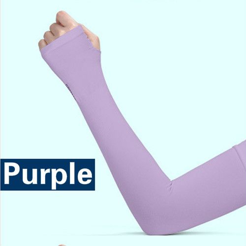 Arm Sleeves Warmers Sports Sleeve UV Protection Hand Cover Cooling Warmer Running Cycling Summer Sunscreen Ice silk Sleeves & FZ-375