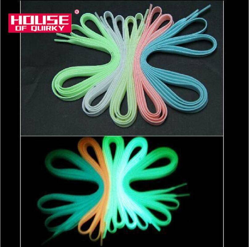 1pair 120cm Sport Luminous Accessories Shoelace Glow In The Dark Improve Manipulative Ability Gift For Children luminous shoesFZ-11-1
