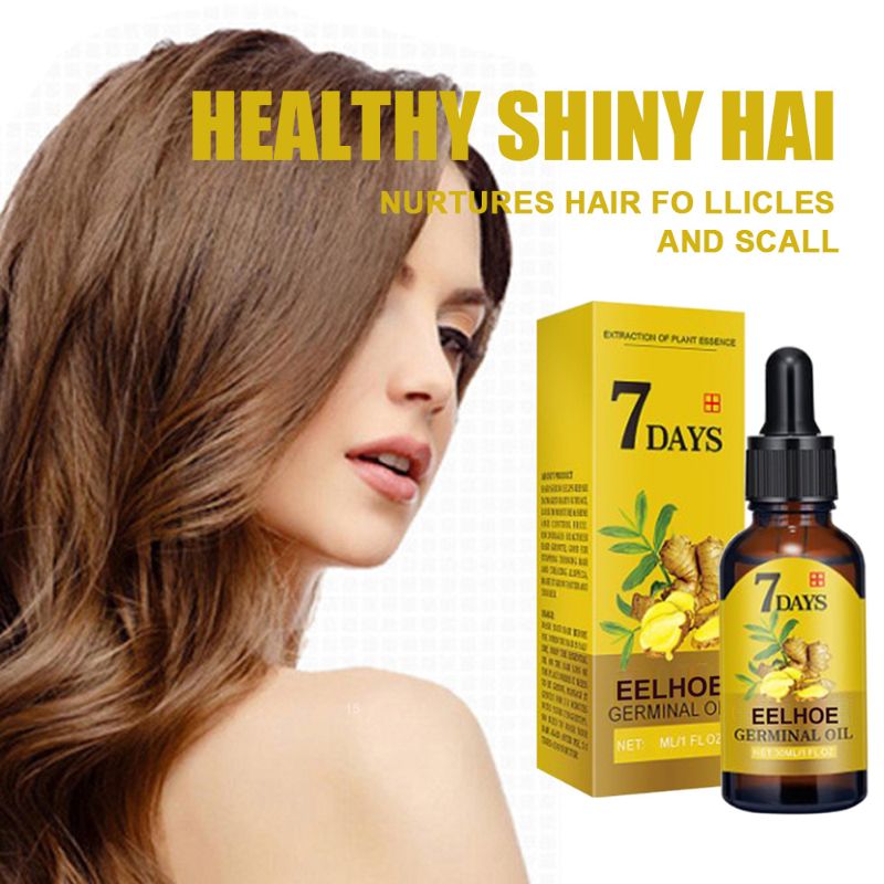 Ginger Hair Growth Fast Hair Growth Essential Oil Beauty Hair Care To Prevent Hair Loss Oil Scalp Care Nutrient Solution B2-790