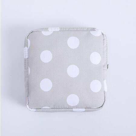 Women's Small Cosmetic Bag Travel Mini Sanitary Napkins Make Up Lipstick Storage Pouch Cute Cotton Girl Makeup Bags Case E-1114