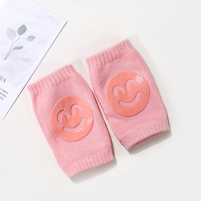 Kids Non Slip Crawling Elbow Infants Toddlers Baby Accessories Smile Knee Pads Protector Safety Kneepad Leg Warmer Girls  F3-56