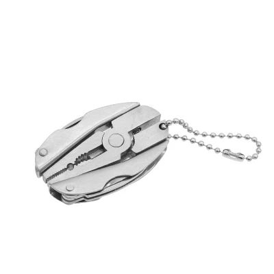Stainless Steel Outdoor Portable Multi-tool Pliers Key Chain Screwdriver Multi-tools Mini Pliers Multi-tools C-125