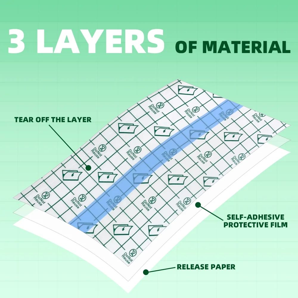 10cm *5M Waterproof Protective Tattoo Healing Film For Aftercare Bandage Transparent Skin Repair Wrap Roll