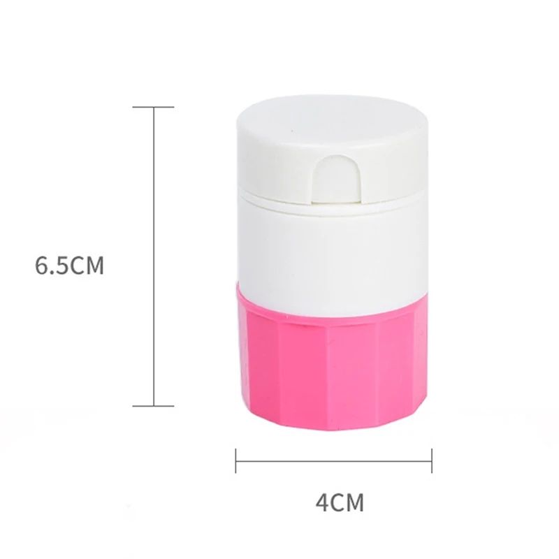 4 In 1 Portable Pill Case Medicine Splitter Powder Pastillero Grinder Pill Cutter Medicine Box Storage Drug Container Pillbox