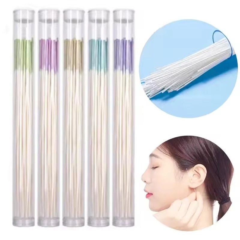 70pcs Pierced Ear Cleaning Herb Solution Paper Floss Hole Aftercare Tools Kit Disposable Earrings Cleaner B2-1055