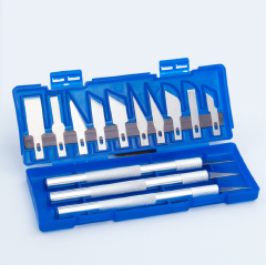 13-pack Precision Knife Set Precision Hand Tool Set Art And Craft Hobbies Paper Cut Engraving Aluminum Alloy Knife Blades E-1255
