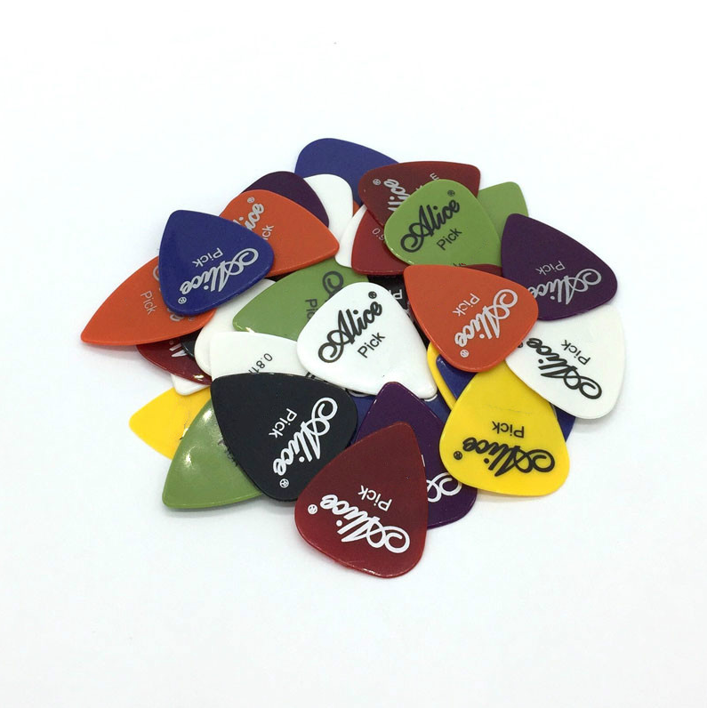 Electric Guitar Pick Acoustic Music Picks Plectrum 0.58/0.71/0.81/0.96/1.20/1.50mm Thickness Guitar 50Pcs/Set  Accessories GYH E-554
