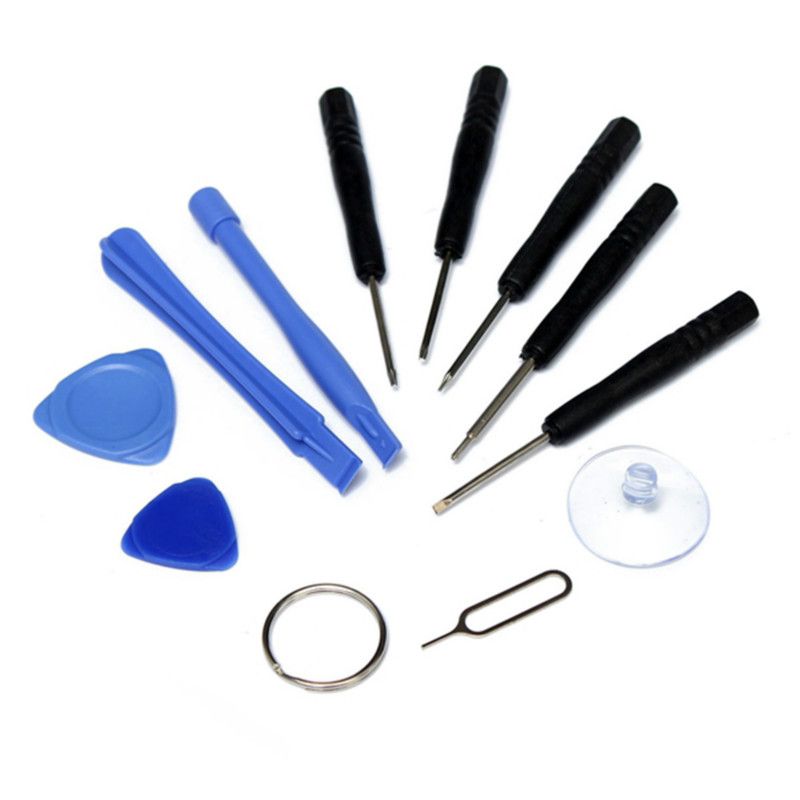 Professional 11 in 1 Cell Phones Opening Pry Repair Tool Kits Smartphone Screwdrivers Tool Set For iPhone Samsung HTC Moto Sony C-59-3